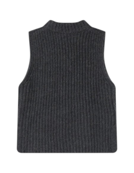 Grace et Mila |Pull sans manche gris