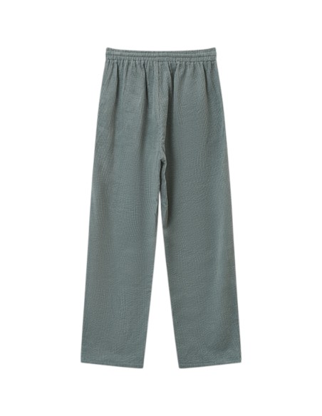 Grace et Mila | Pantalon en velours vert eau pastel