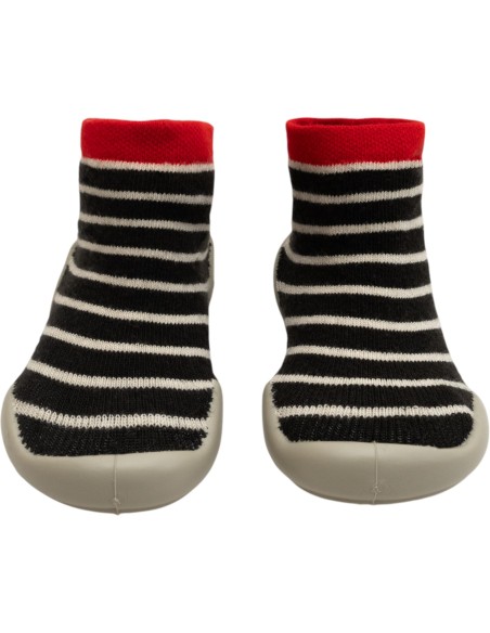 Le Collégien | Chaussons chaussettes marinière
