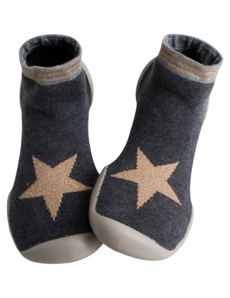 Le Collégien | Chaussons chaussettes étoile