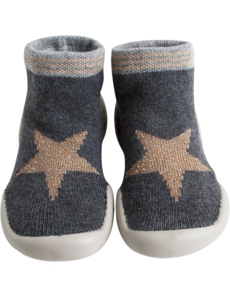 Le Collégien | Chaussons chaussettes étoile