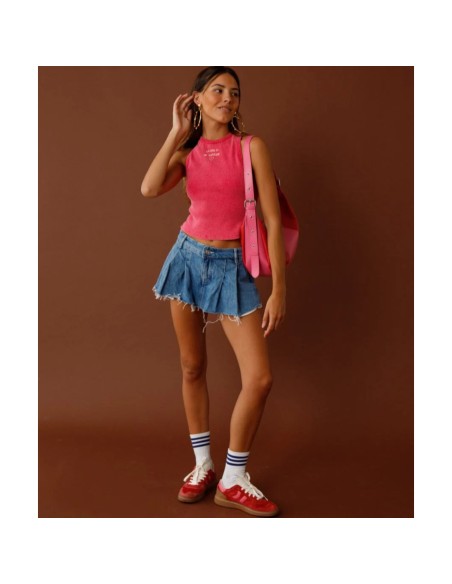 Chaussures Coolway GOAL en daim rouge