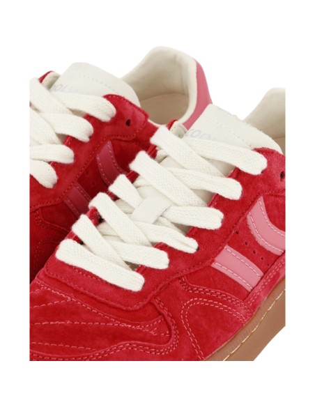 Chaussures Coolway GOAL en daim rouge