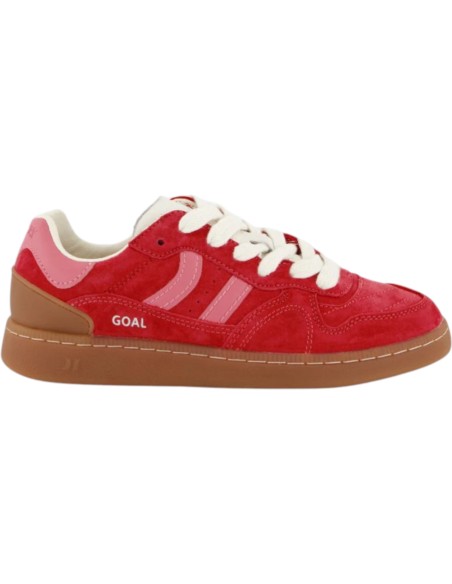 Chaussures Coolway GOAL en daim rouge