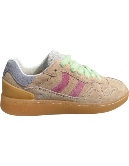 Chaussures Coolway GOAL en daim beige