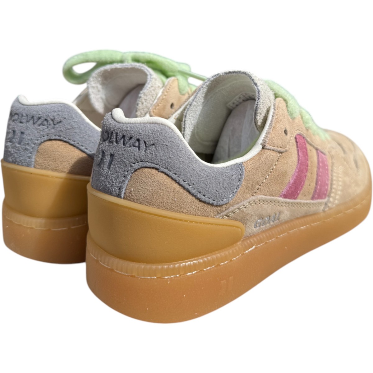 Chaussures Coolway GOAL en daim beige