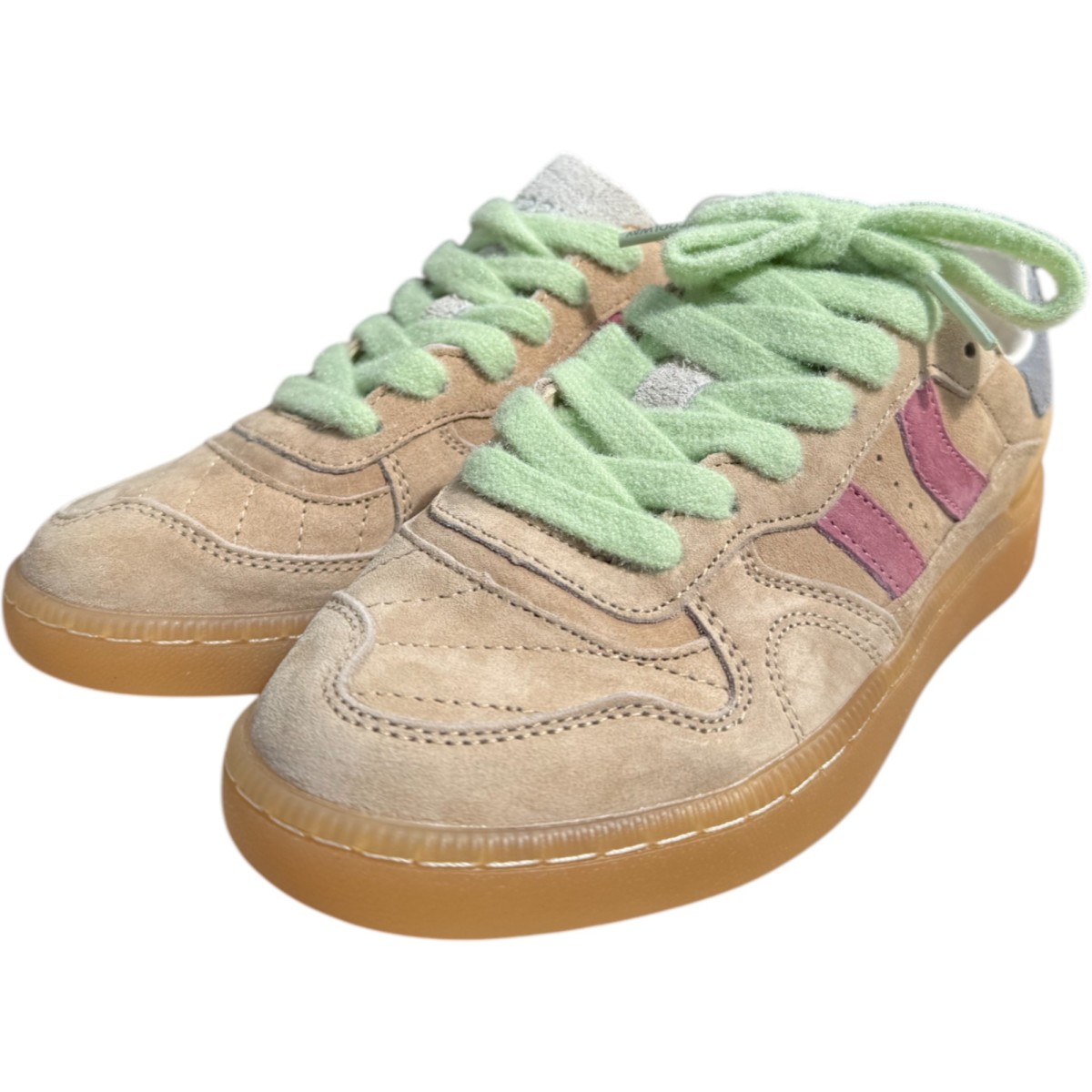 Chaussures Coolway GOAL en daim beige