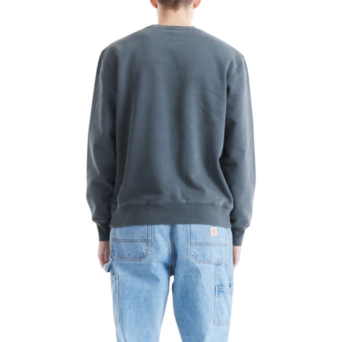 Deus Ex Machina - Sweat anthracite avec logo brodé