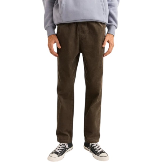 Rhythm - Pantalon velours marron homme