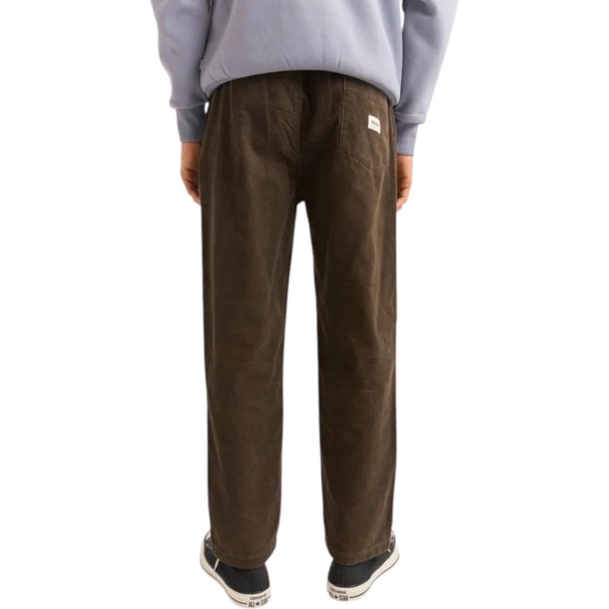 Rhythm - Pantalon velours marron homme