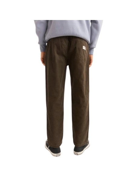 Rhythm - Pantalon velours marron homme
