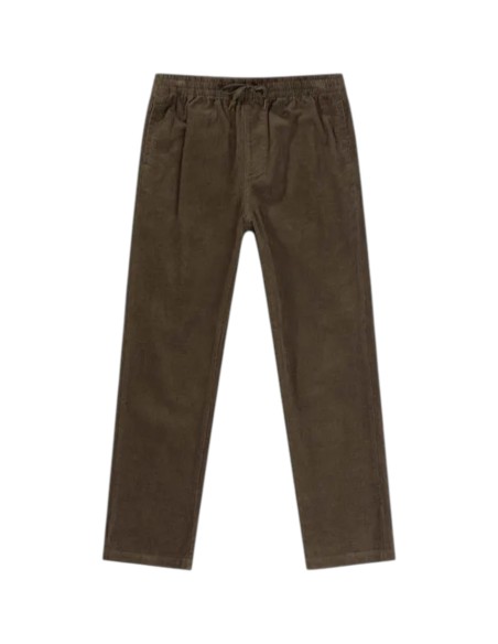 Rhythm - Pantalon velours marron homme