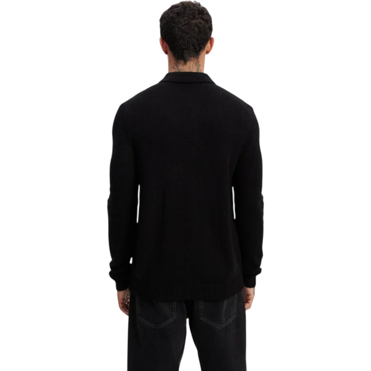 Rhythm - Chemise mohair noir homme