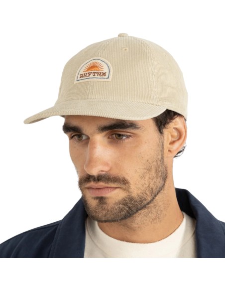 Rhythm - Casquette velours côtelé écru