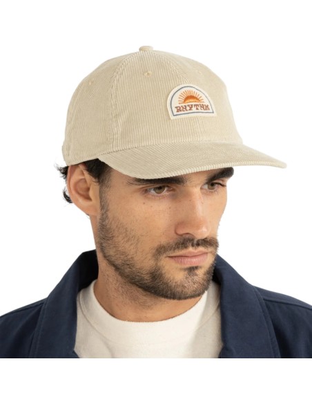 Rhythm - Casquette velours côtelé écru