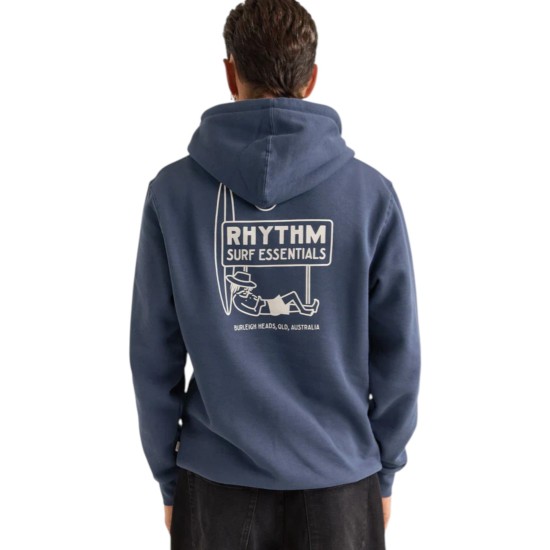 Rhythm - Sweat à capuche bleu marine siesta 2