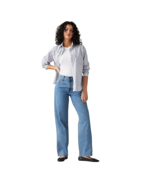 copy of copy of copy of Levi's - Ribcage straight ankle - Black sprout