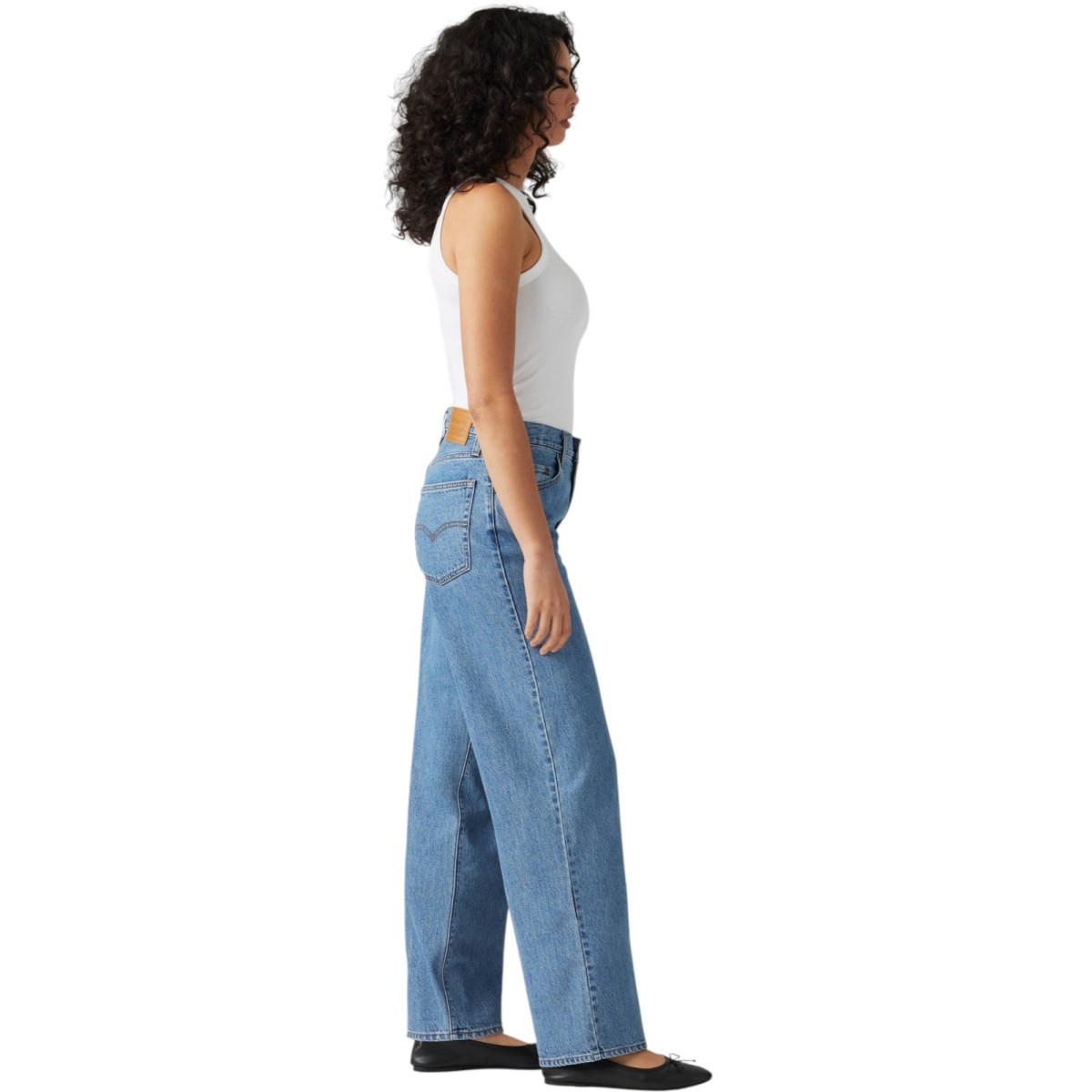 copy of copy of copy of Levi's - Ribcage straight ankle - Black sprout