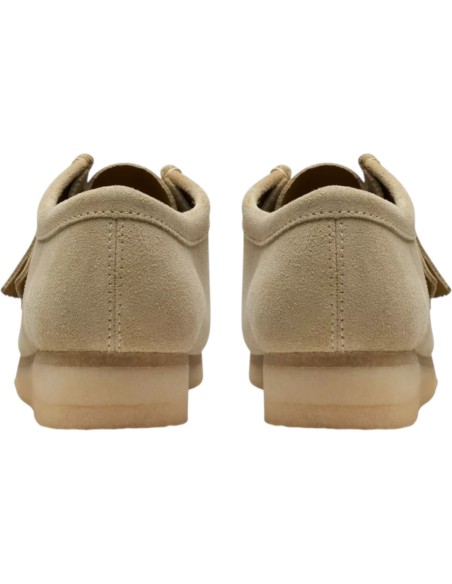 Clarks - Wallabee beige pour homme