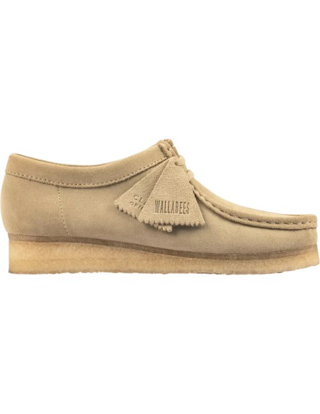 Clarks - Wallabee beige pour femme
