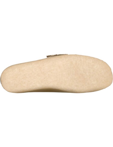 Clarks - Wallabee beige pour femme