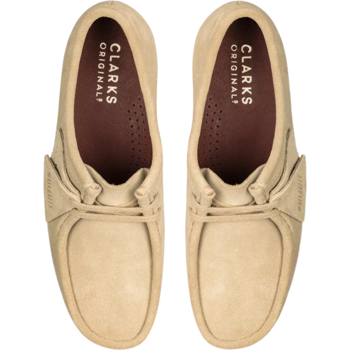 Clarks - Wallabee beige pour femme