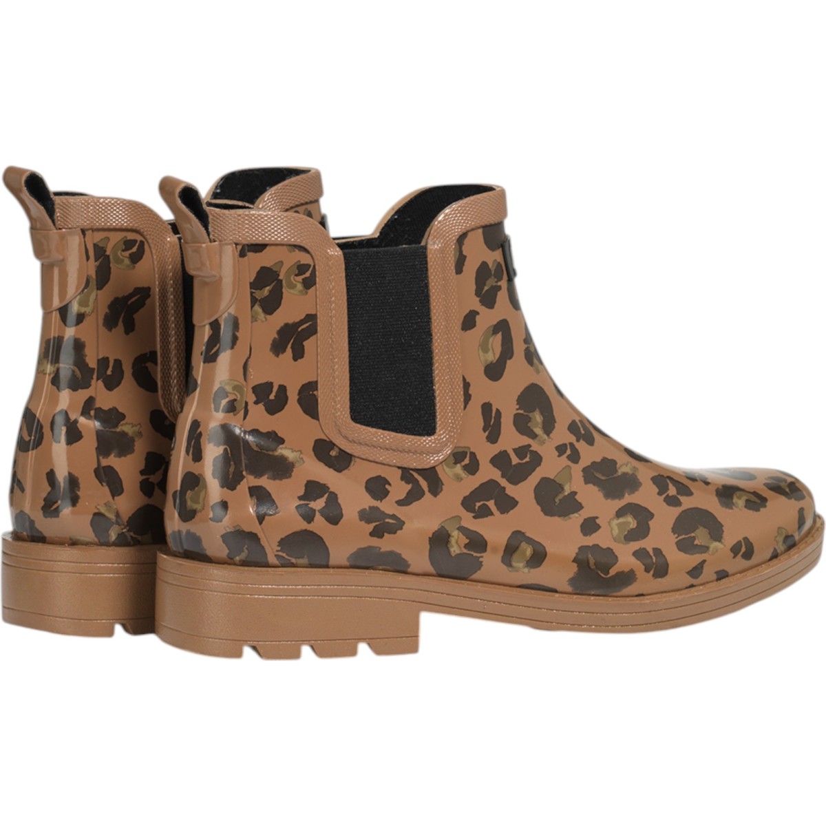 Aigle - Bottines de pluie léopard pour femme