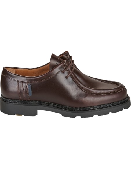 Christian Pellet | Derbies en cuir chocolat
