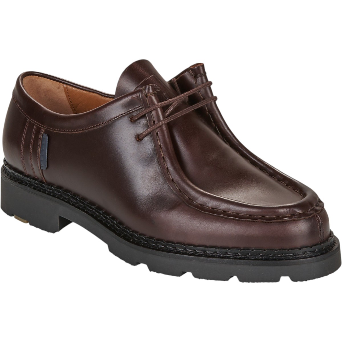 Christian Pellet | Derbies en cuir chocolat