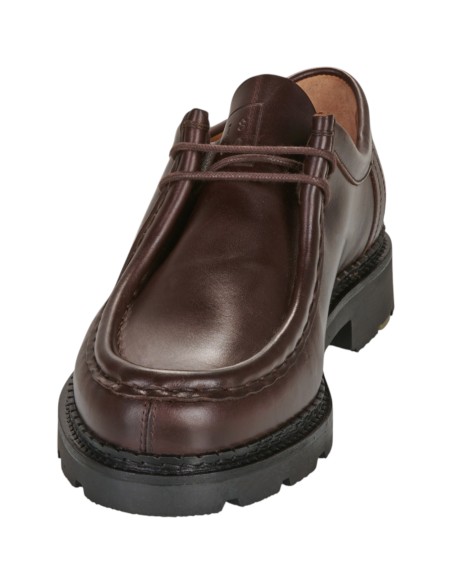 Christian Pellet | Derbies en cuir chocolat
