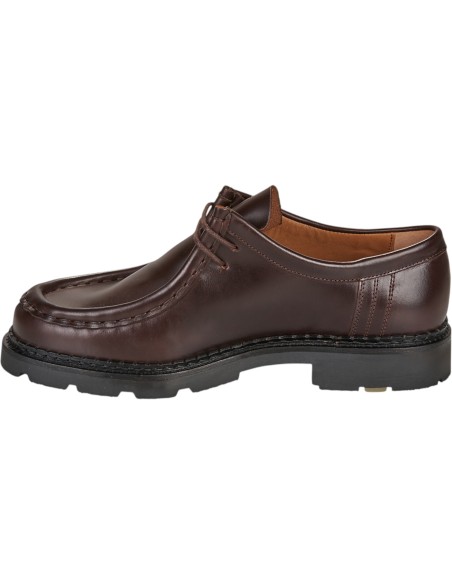 Christian Pellet | Derbies en cuir chocolat