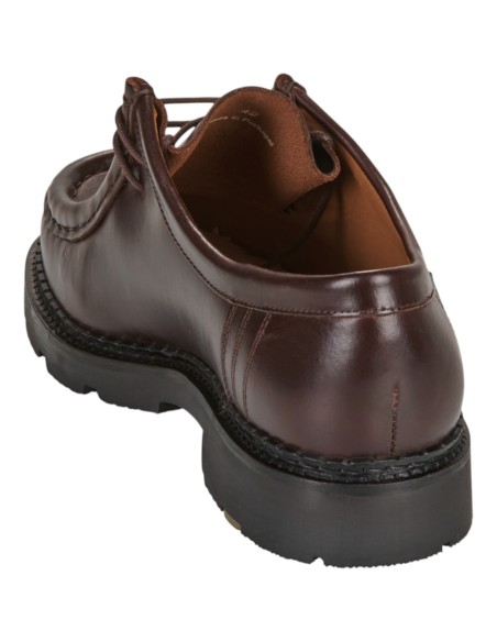 Christian Pellet | Derbies en cuir chocolat