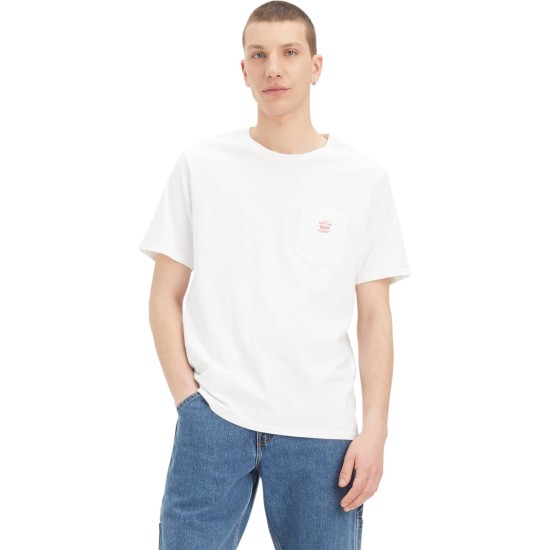 Levi's - T-shirt blanc homme