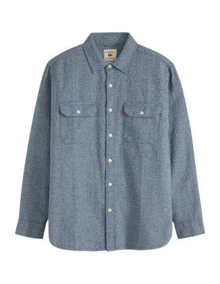 Levi's - Chemise bleu chiné pour homme