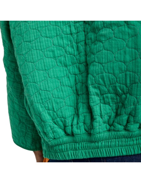 Graine Clothing - Veste loose matelassée vert