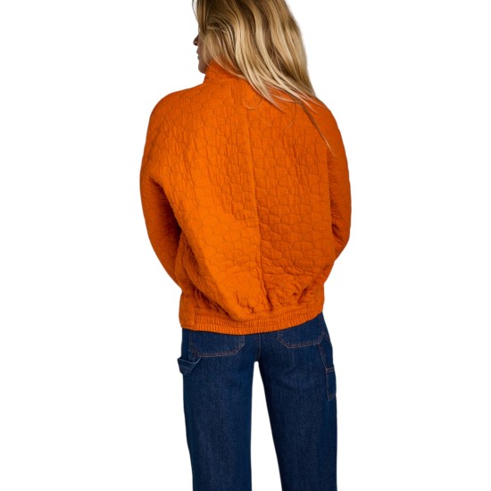 Graine Clothing - Veste loose matelassée orange 2