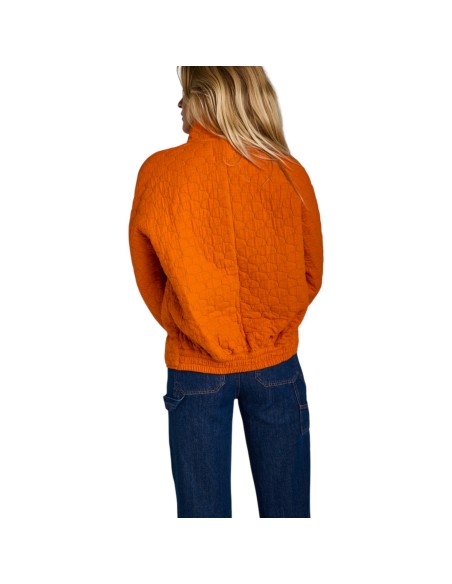 Graine Clothing - Veste loose matelassée orange