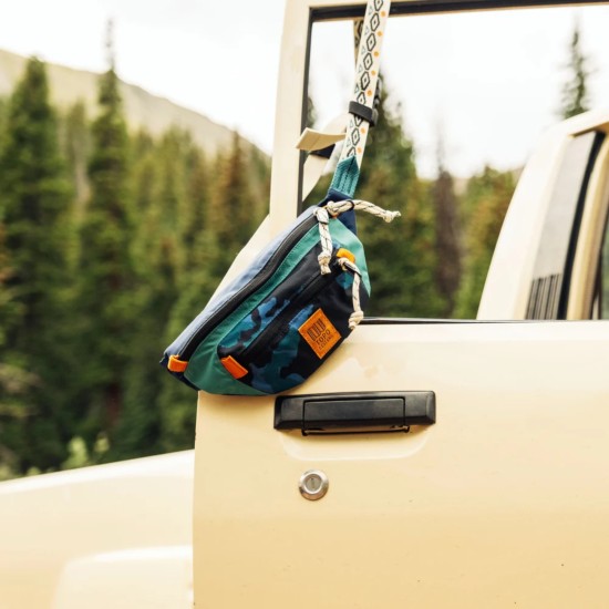 Topo designs - Sac banane rando bleu noir 2