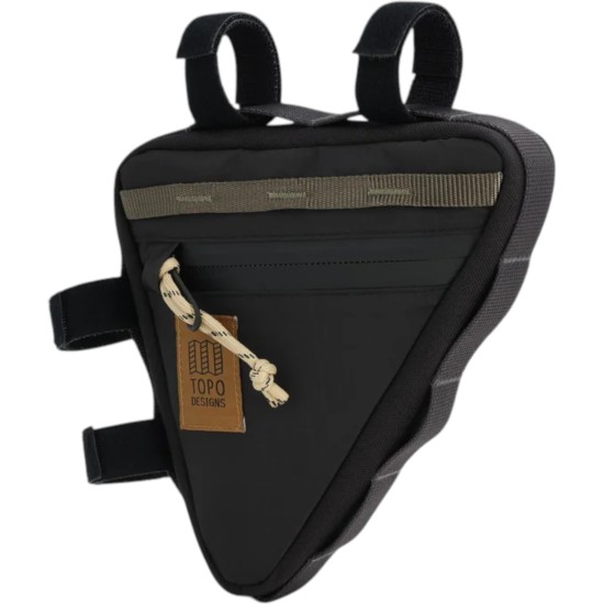 Topo designs - Pochette pour cadre de vélo noir