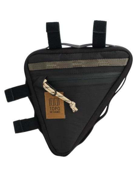 Topo designs - Pochette pour cadre de vélo noir