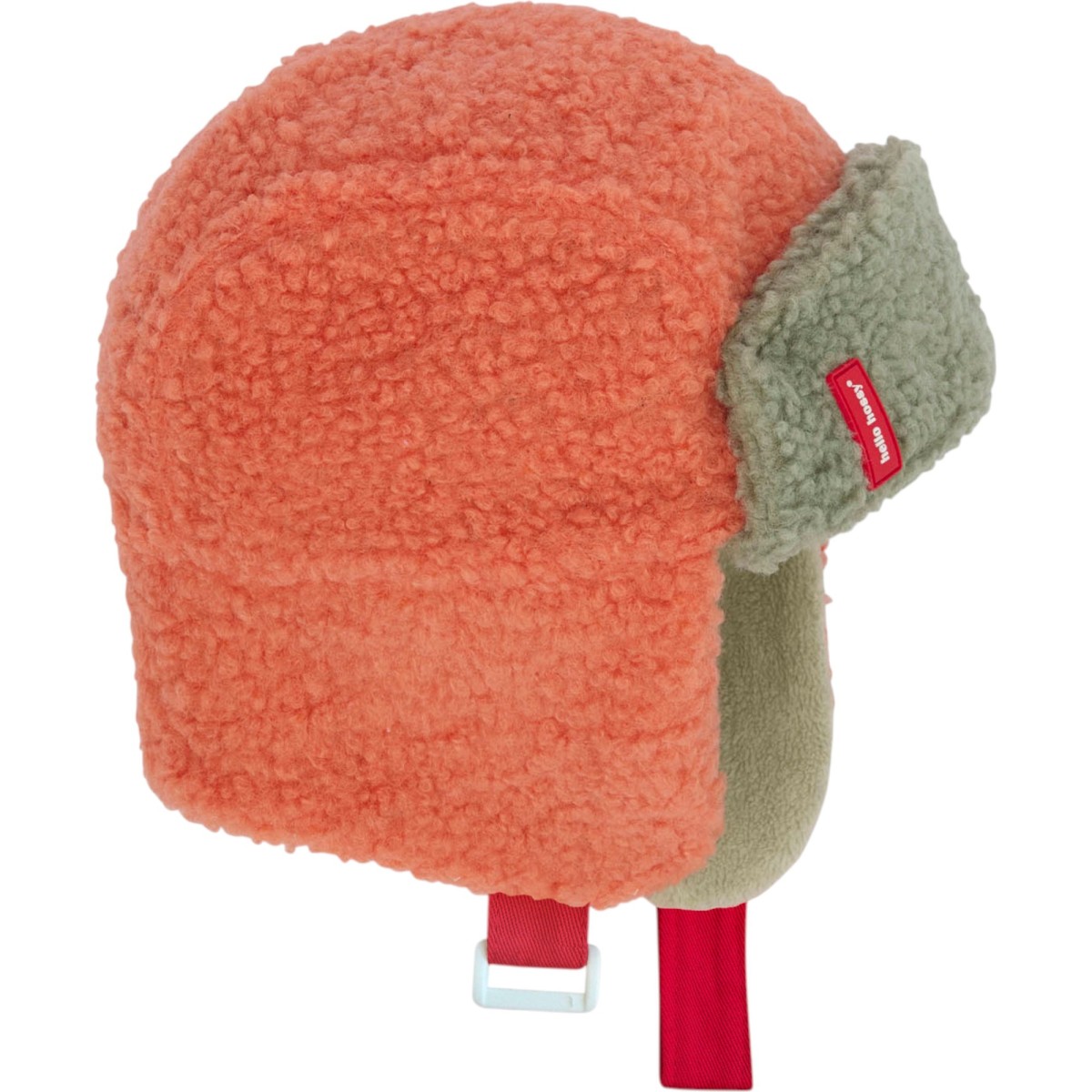 Hello Hossy | Chapka saumon et vert