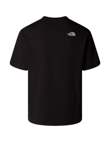 THE NORTH FACE - T-shirt unisexe noir avec broderie