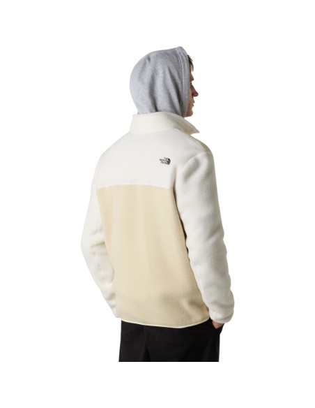 THE NORTH FACE -  Veste polaire blanc écru