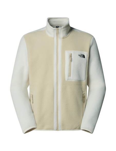 THE NORTH FACE -  Veste polaire blanc écru