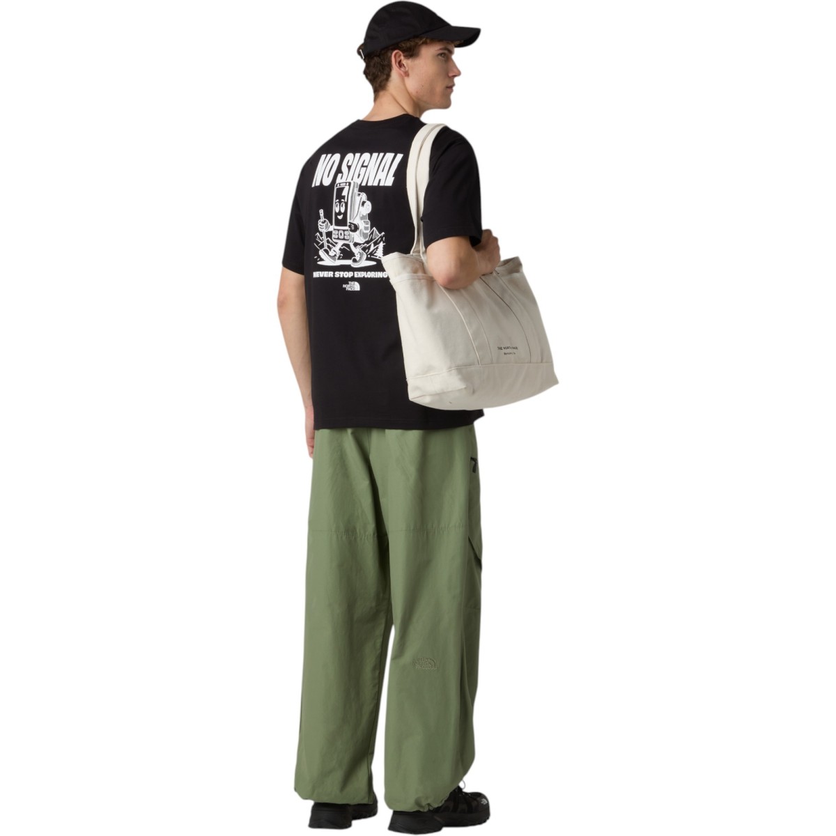 THE NORTH FACE - T-shirt  noir unisexe no signal