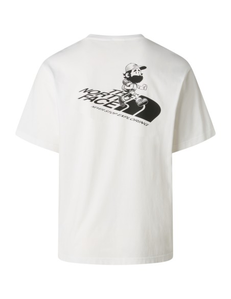 THE NORTH FACE - T-shirt blanc unisexe