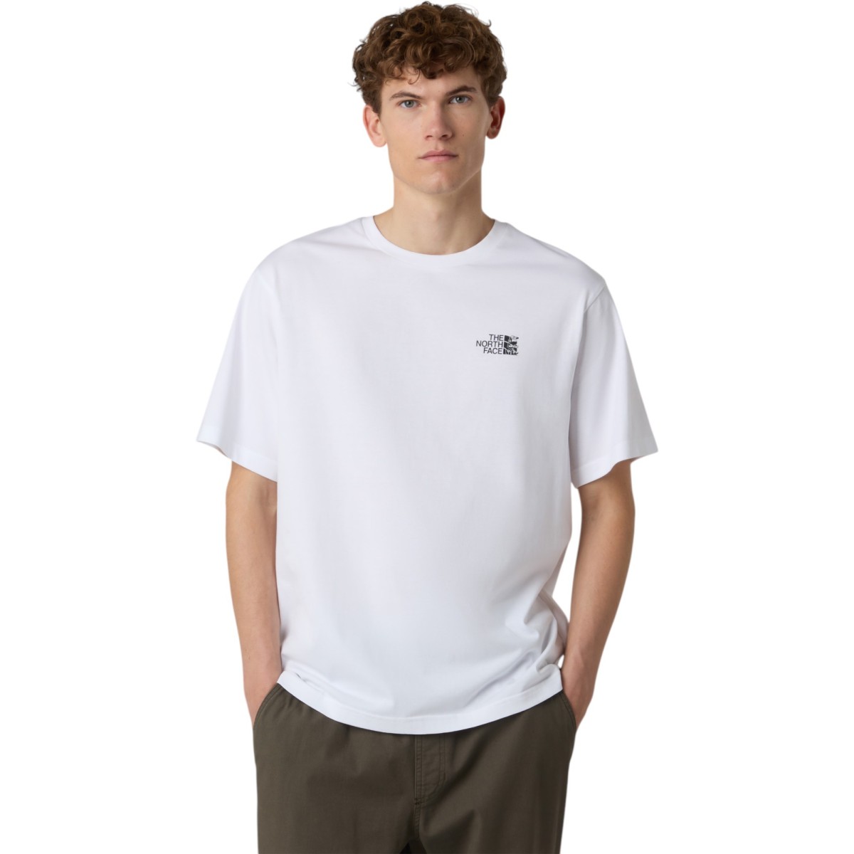 THE NORTH FACE - T-shirt blanc unisexe