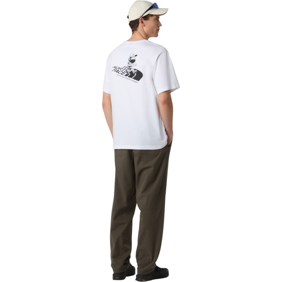 THE NORTH FACE - T-shirt blanc unisexe