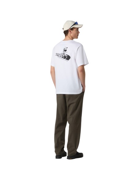 THE NORTH FACE - T-shirt blanc unisexe