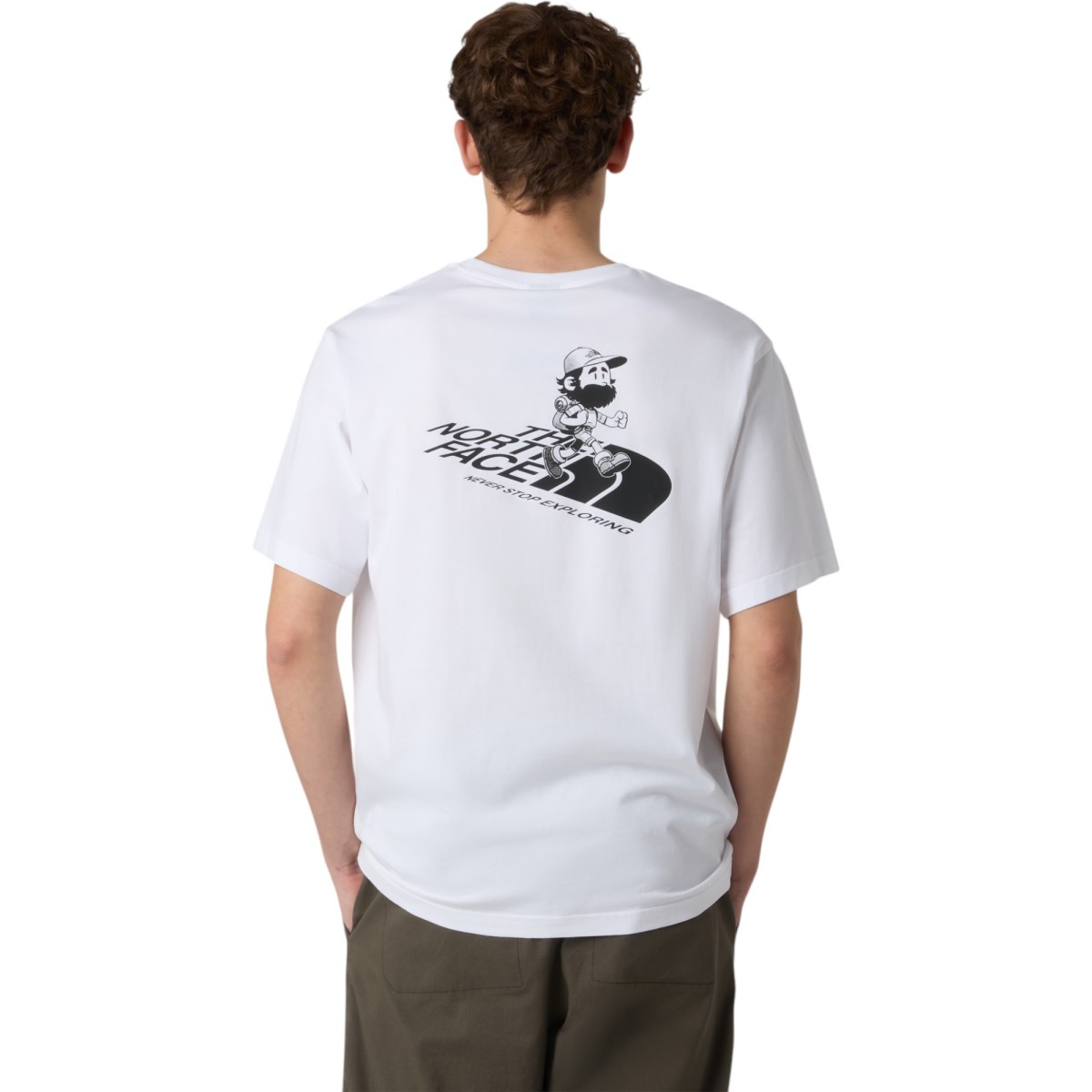 THE NORTH FACE - T-shirt blanc unisexe